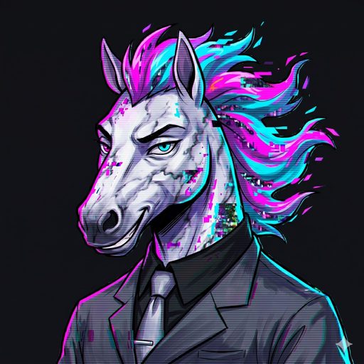 Glitch portrait